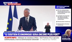 Bruno Le Maire: "Toutes les entreprises et tous les commerces qui sont fermés par décision administrative pourront recevoir une indemnisation allant jusqu'à 10.000 euros"