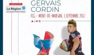 L'essai de Gervais Cordin contre Mont-de-Marsan, saison 2017-2018