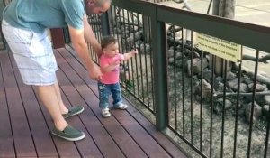 Sa fille ne veut pas partir du Zoo... Tellement drôle