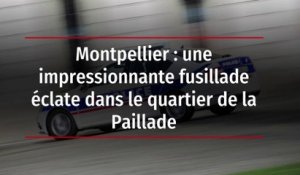 Montpellier : une impressionnante fusillade éclate dans le quartier de la Paillade