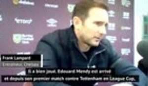 Chelsea - Lampard : "Mendy, c'est une très belle histoire"