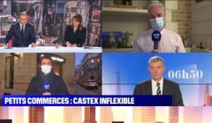 Petits commerces : Jean Castex inflexible - 02/11