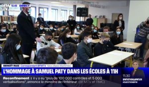 Hommage à Samuel Paty dans les écoles: les élèves lisent une lettre de Jean Jaurès