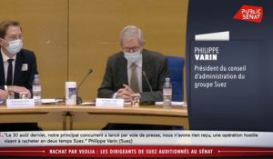 Veolia Suez : « La manière dont ce vote s’est déroulé n’est pas clair », dénonce Philippe Varin