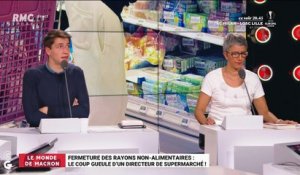 Le monde de Macron: Fermeture des rayons non-alimentaires, le coup de gueule d'un directeur de supermarché ! - 05/11