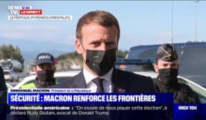 Emmanuel Macron sur le terrorisme: "Nous avons déjoué 32 projets d'attentats sur notre sol" depuis trois ans