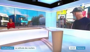 Reconfinement : la solitude des chauffeurs routiers