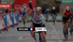 Résumé - Étape 15 | La Vuelta 20