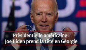 Présidentielle américaine : Joe Biden prend la tête de la Géorgie