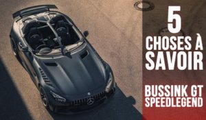 Bussink GT Speedlegend, 5 choses à savoir sur un speedster sur base d’AMG GT R