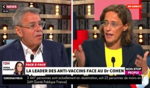 Revoir l’intégralité du face à face très tendu entre le leader des anti-vaccins et le Dr Jean-Michel Cohen ce matin en direct dans "Morandini Live" - VIDEO