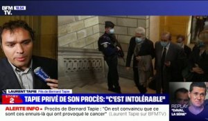 Refus du report du procès de Bernard Tapie: pour Laurent Tapie, "c'est une décision qui n'est pas humaine"