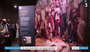 Rwanda : "Je viens reconnaître nos responsabilités" dans le génocide des Tutsi, déclare Emmanuel Macron