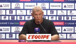 Garande : « On n'a pas été au niveau » - Foot - Barrages L1/L2 aller - Toulouse