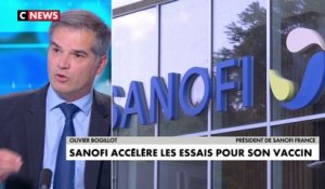 Olivier Bogillot, président de Sanofi France : «Les résultats de la phase 2 sont très bons et très encourageants, ce vaccin marche et marche très bien»