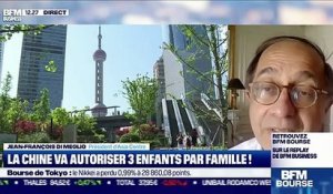 Jean-François Di Meglio (Asia Centre) : La Chine va autoriser trois enfants par famille - 31/05