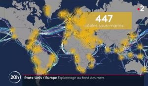 Espionnage : les câbles sous-marins qui auraient permis aux États-Unis d’écouter l’Europe