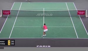 Rolex Paris Masters - Zverev rejoint Nadal en demi