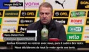 7e j. - Flick : "Pas facile de remplacer Kimmich"