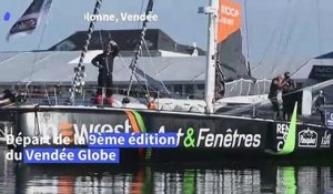 Vendée Globe: départ sans public mais avec "quasi autant d'émotion"