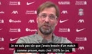 8e j. - Klopp : "Je n'avais aucune idée de comment préparer le match d'après titre"