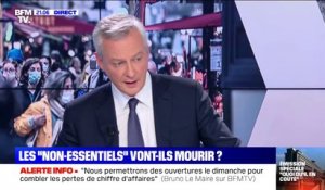 Bruno Le Maire (ministre de l’Économie et des Finances): "S’il faut une aide supplémentaire sur la question des stocks, nous sommes prêts à la regarder et à l’accorder"