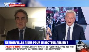 Bruno Le Maire sur une possible renationalisation d'Air France: "Je ne pense pas que ce soit la meilleure option pour le groupe"