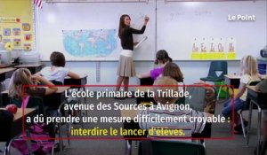Une école primaire interdit le lancer d'élèves à Avignon