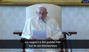 Affaire Mc Carrick : "Je renouvelle ma proximité avec les victimes de tout abus" affirme le pape François