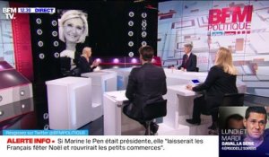 Immigration : "Si nous avions été entendus, nous ne serions pas dans cette situation", Marine Le Pen - 15/11
