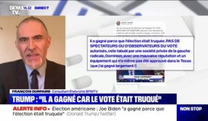 États-Unis: sur Twitter, Donald Trump affirme que Joe Biden "a gagné parce que l'élection était truquée"