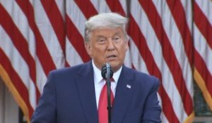 Présidentielle américaine : Donald Trump entrouvre pour la première fois la porte à une défaite