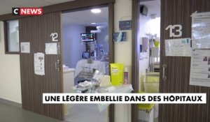 Coronavirus : une légère embellie dans les hôpitaux