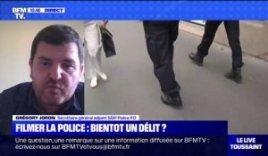 Grégory Joron, secrétaire général adjoint SGP Police FO: " Un des deux policiers qui a interpellé un rappeur connu (...) est aujourd'hui sous protection policière, on va devoir l'extraire"