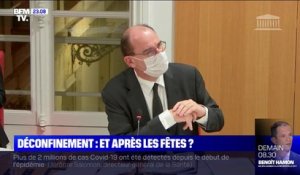 Jean Castex: "On ne peut pas imaginer que, pendant les fêtes de Noël, on pourra laisser des grands rassemblements" se tenir