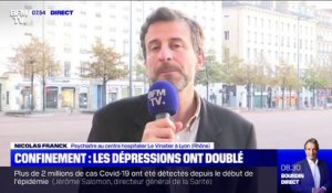 Dépressions liées au Covid-19: le psychiatre Nicolas Franck conseille de "structurer son quotidien"