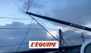 Dalin prend la troisième place à Le Cam - Voile - Vendée Globe
