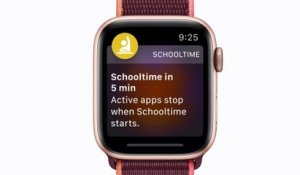 Comment configurer le mode École sur l’Apple Watch — Apple Support