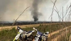 2 motards filment une tornade impressionnante en Australie
