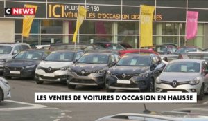 Les ventes de voitures d'occasion en hausse