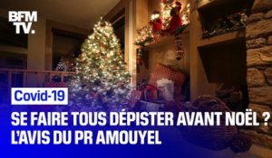 Covid-19: le Pr Amouyel recommande de dépister massivement la population française avant Noël