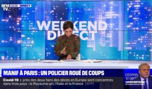 Manif à Paris: un policier roué de coups - 28/11