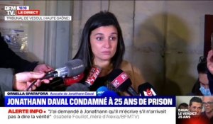 Condamnation de Jonathann Daval: "Nous ne ferons pas appel de la décision qui a été rendue ce soir", selon son avocate