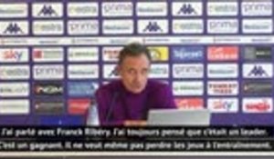 Fiorentina - Prandelli : ''Je ne veux pas que Ribéry soit notre seule source de jeu''