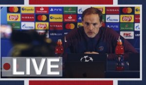 Replay : Conférence de presse de Thomas Tuchel et Marquinhos avant Leipzig