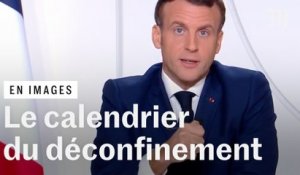 Noël, écoles, restaurants : Macron présente les « trois étapes » du déconfinement face au Covid-19