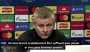 Solskjaer : "Le groupe est toujours très ouvert"