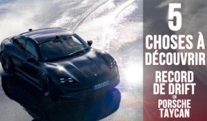 Drift en électrique, 5 choses à savoir sur le nouveau record de la Porsche Taycan