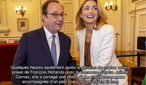 François Hollande infidèle - Julie Gayet a une belle attention pour lui