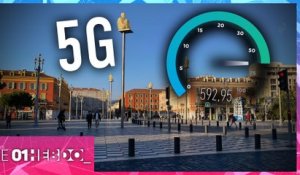 01Hebdo #290 : on teste la 5G en direct depuis Nice